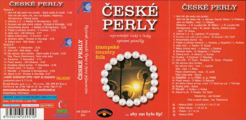 České perly - Tramské, country, folk; 
