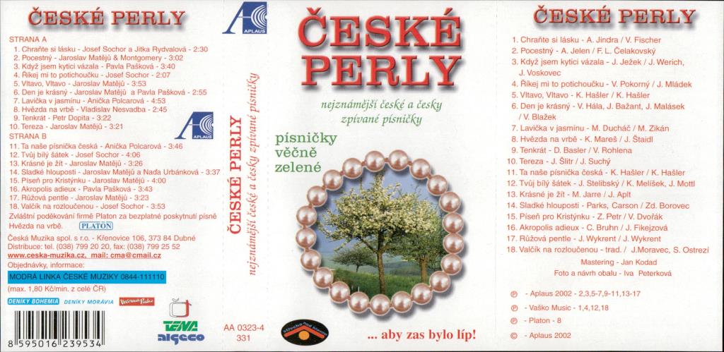 České perly - Písničky věčně zelené; 