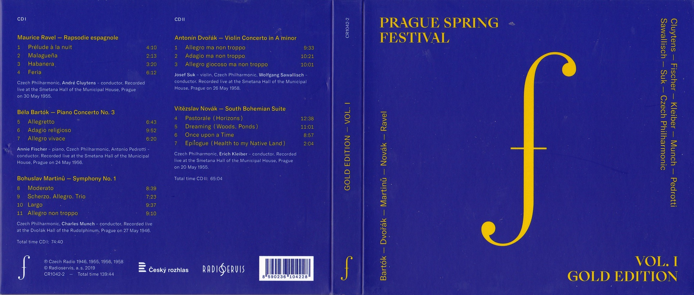 Prague Spring Festival Gold Edition Vol. I