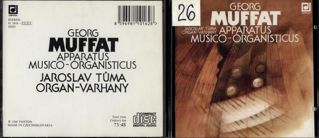 Georg Muffat - Apparatus musico - organisticus