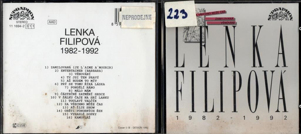 Lenka Filipová 1982 - 1992