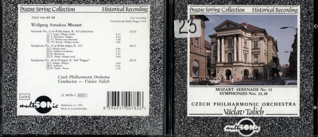 Prague spring collection - Historical recording