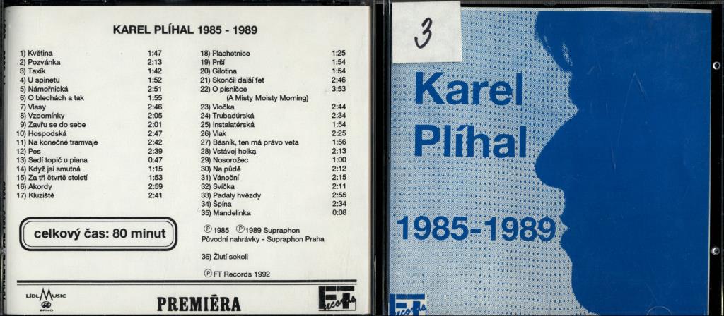 Karel Plíhal 1985 - 1989