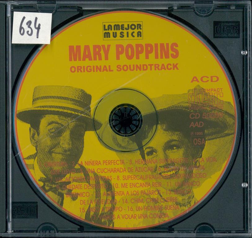 Mary Poppins original soundtrack