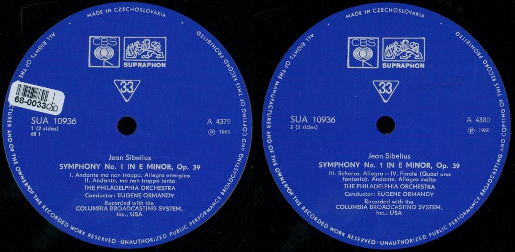 Symphony No. 1 in E ...