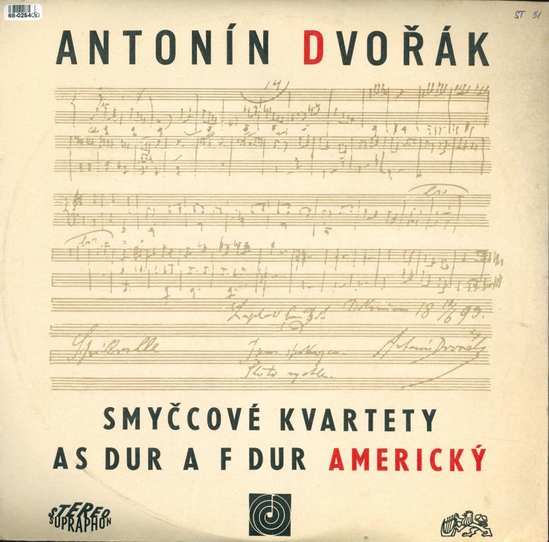 Smyčcové kvartety As dur a F dur Americký