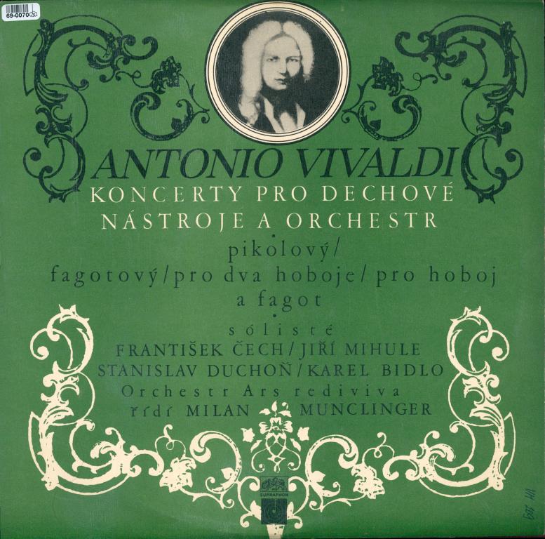 Antonio Vivaldi - Koncerty pro dechové nástroje a orchestr