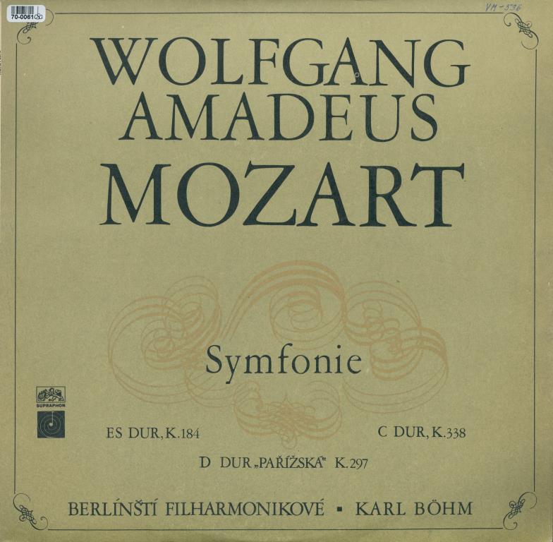 W. A. Mozart - Symfonie