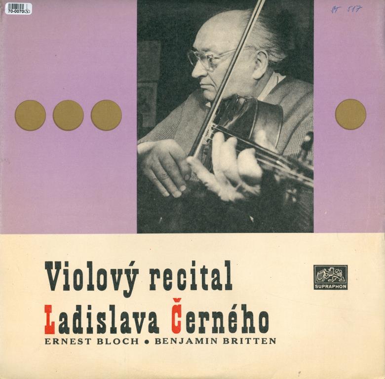 Violový recital Ladislava Černého