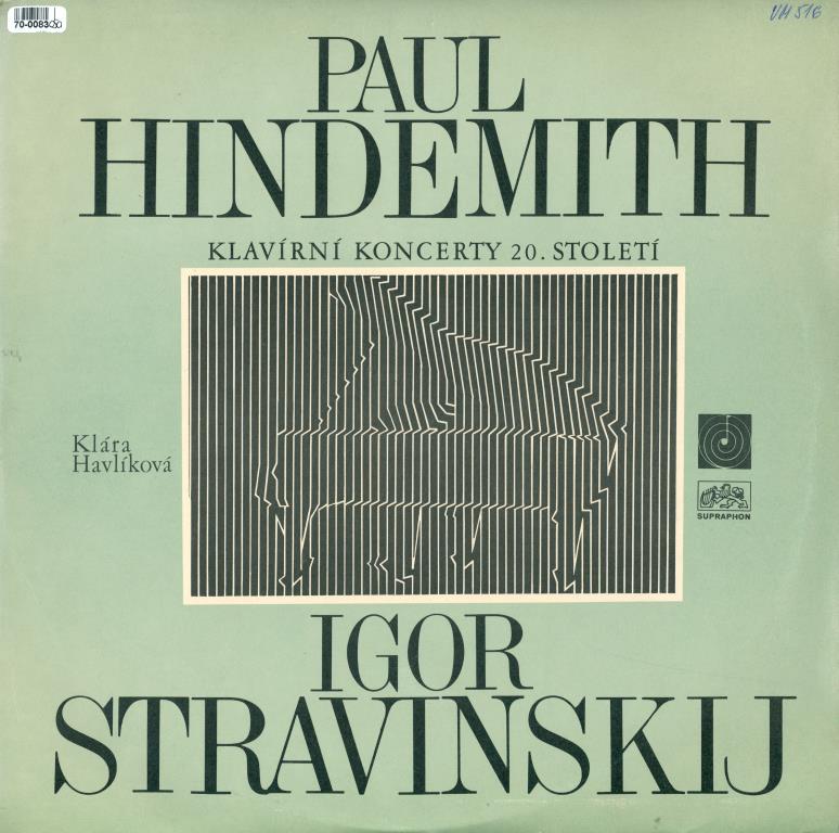 Paul Hindemith, Igor Stravinskij - Klavírní koncerty