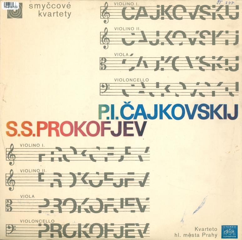 P. I. Čajkovskij, S. S. Prokofjev - Smyčcové kvartety