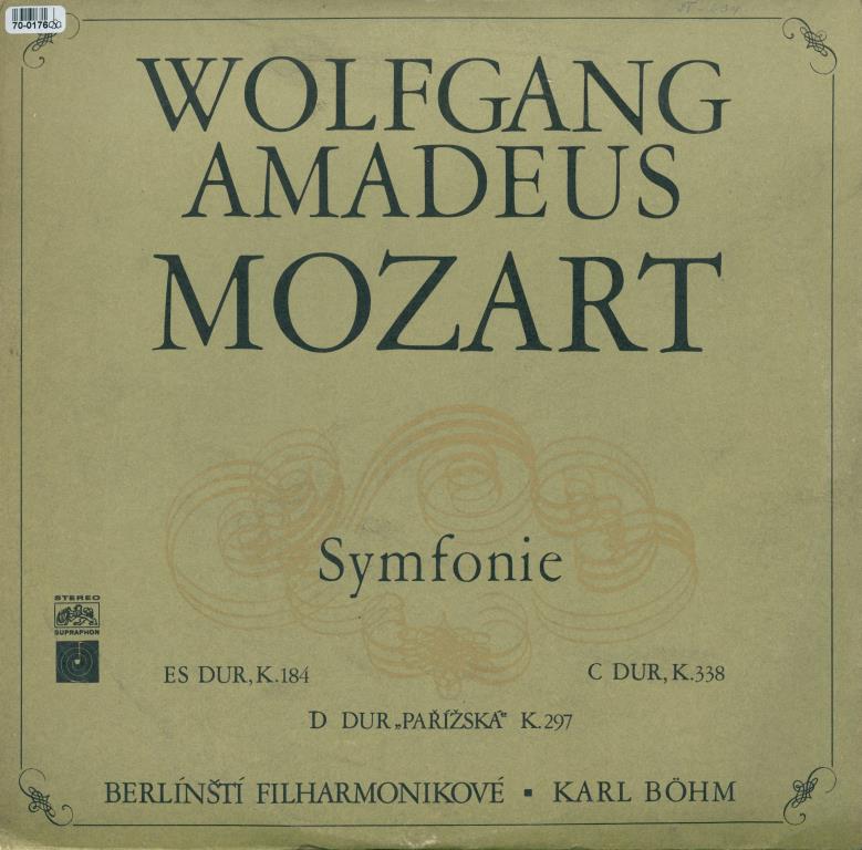 Wolfgang Amadeus Mozart - Symfonie