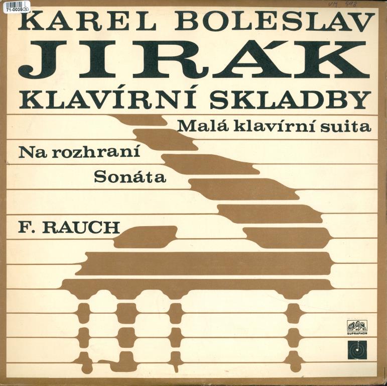 Karel Boleslav Jirák - Klavírní skladby