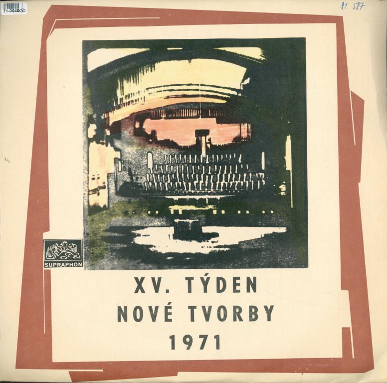 XV. týden nové tvorby 1971