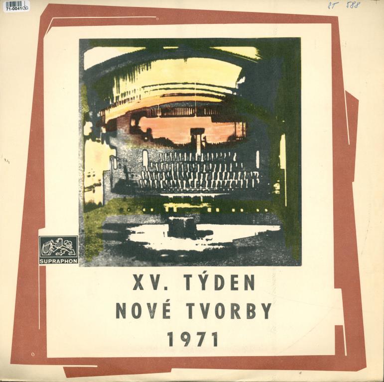 XV. týden nové tvorby 1971