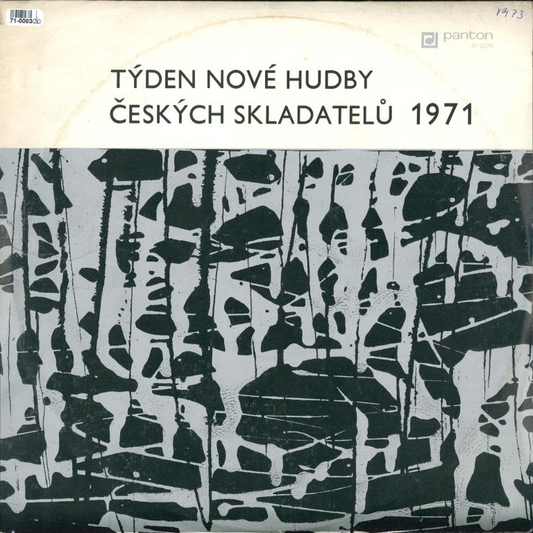 Týden nové hudby Českých skladatelů 1971