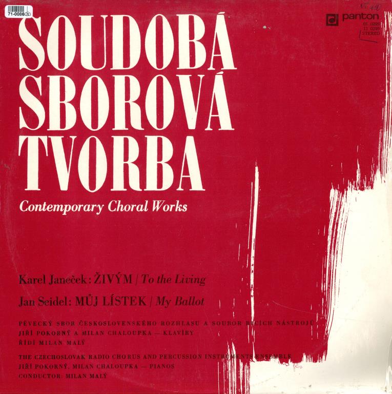 Soudobá sborová tvorba - Janeček, Seidel