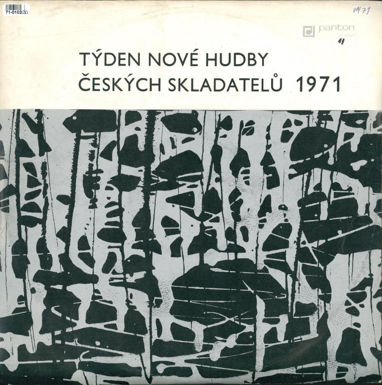 Týden nové hudby Českých skladatelů 1971 - Podešva, Matěj