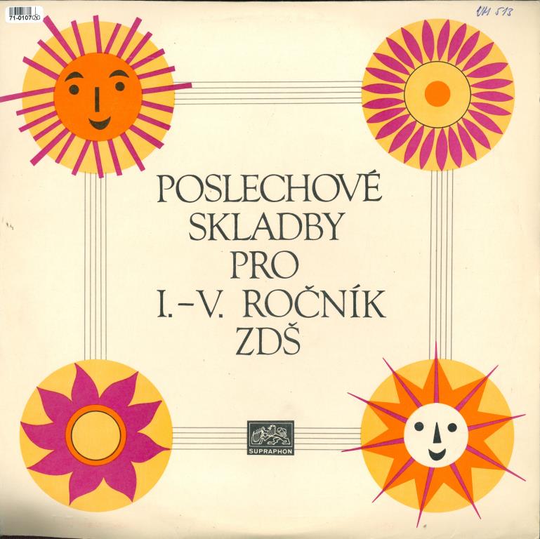 Poslechové skladby pro I. - V. ročník ZDŠ