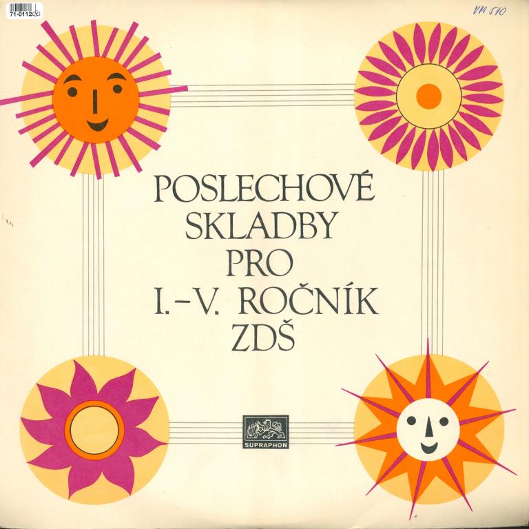 Poslechové skladby pro I. - V. ročník ZDŠ