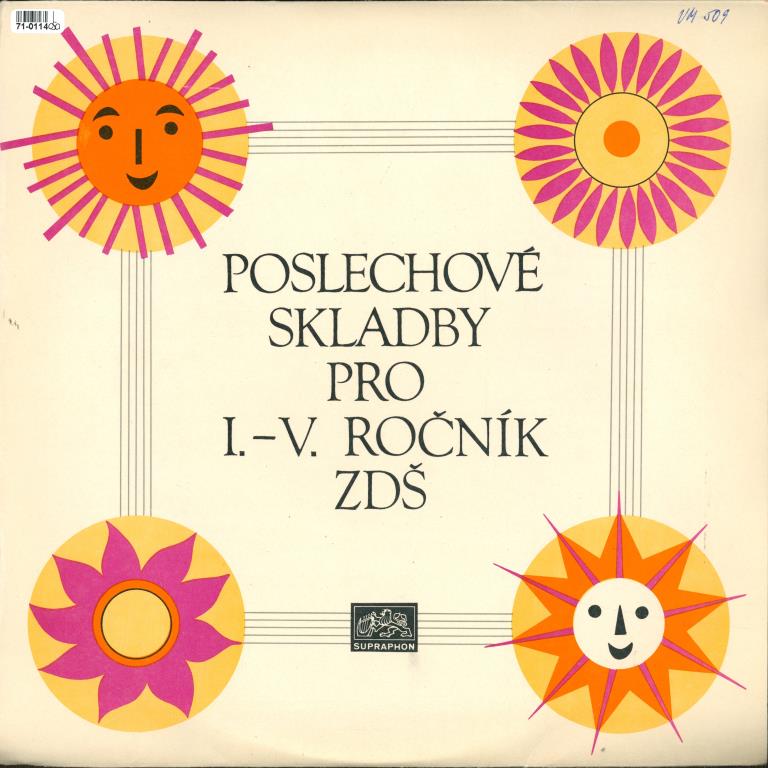 Poslechové skladby pro I. - V. ročník ZDŠ