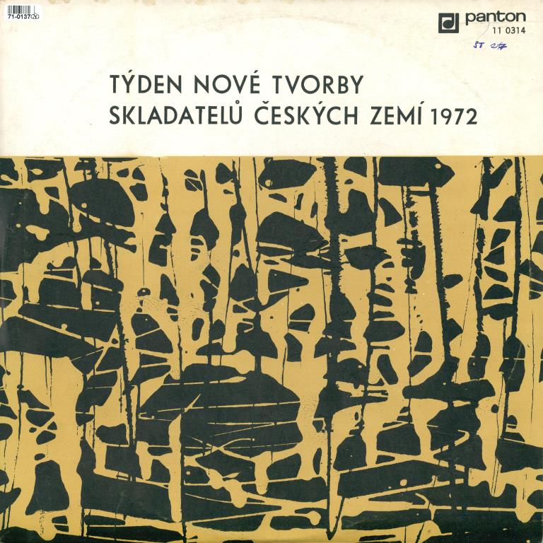 Týden nové tvorby skladatelů Českých zemí 1972 - Hlobil, Jirko, Felix, Železný