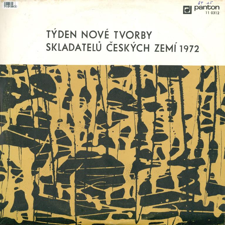 Týden nové tvorby skladatelů Českých zemí 1972 - Kučera, Čotek, Chlubna, Lucký