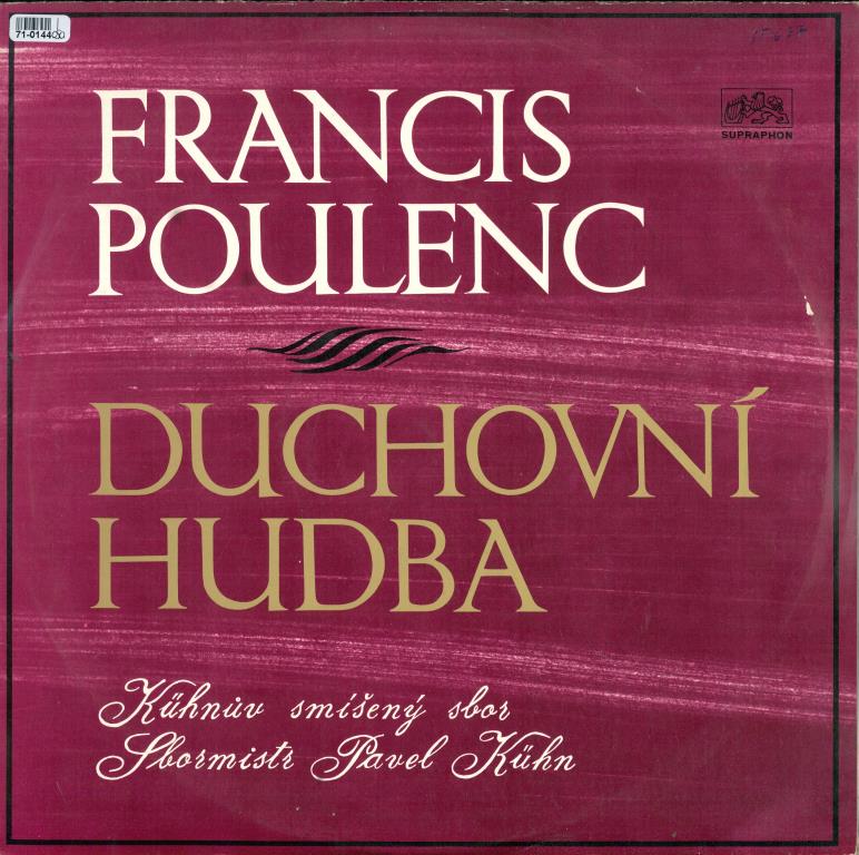 Francis Poulenc - Duchovní hudba