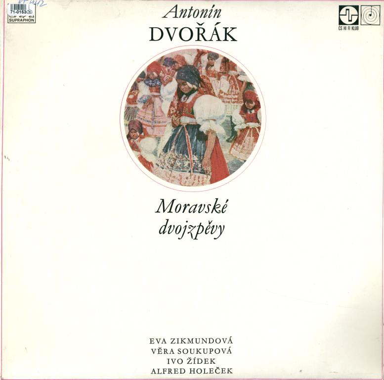 Antonín Dvořák - Moravské dvojzpěvy