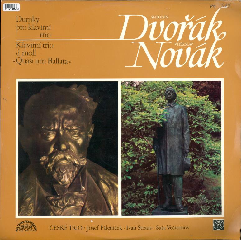 Antonín Dvořák - Dumky, Vítězslav Novák - Klavírní trio