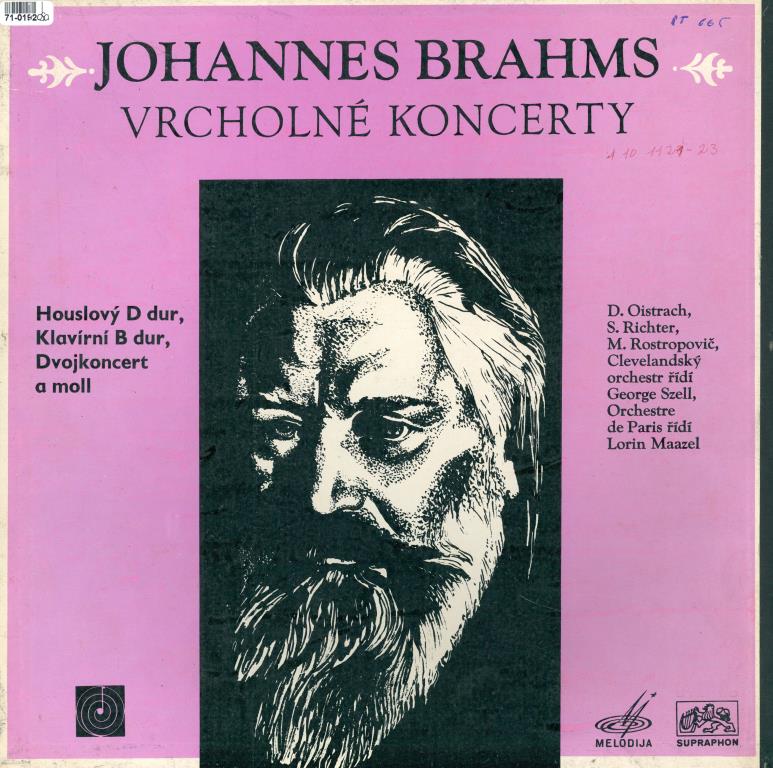 Johannes Brahms - Vrcholné koncerty