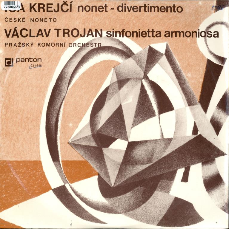 Iša Krejčí - Nonet-divertimento, Václav Trojan - Sinfonietta armoniosa