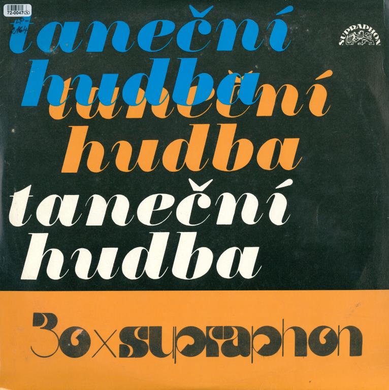 Taneční hudba - 30 x  Suprahon