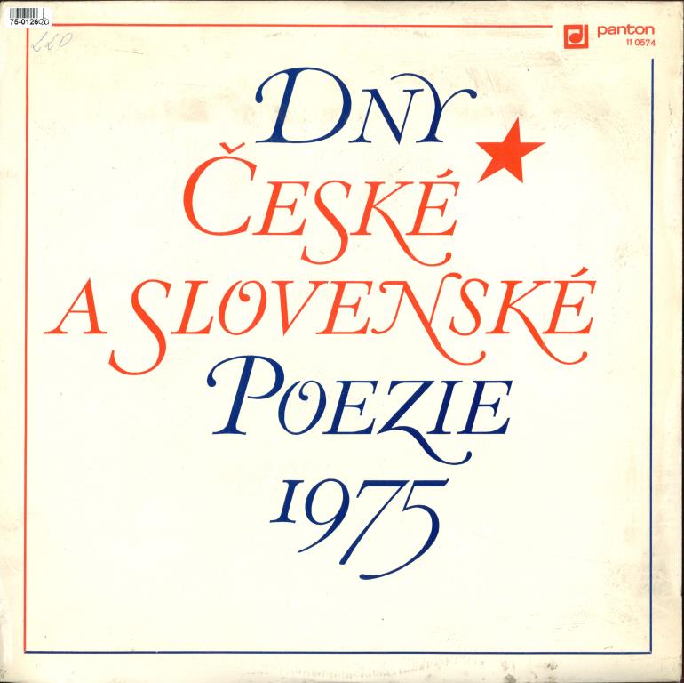 Dny České a slovenské poezie 1975