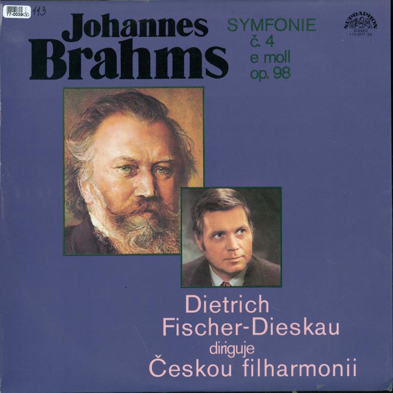 Johannes Brahms - Symfonie č. 4 E moll op. 98