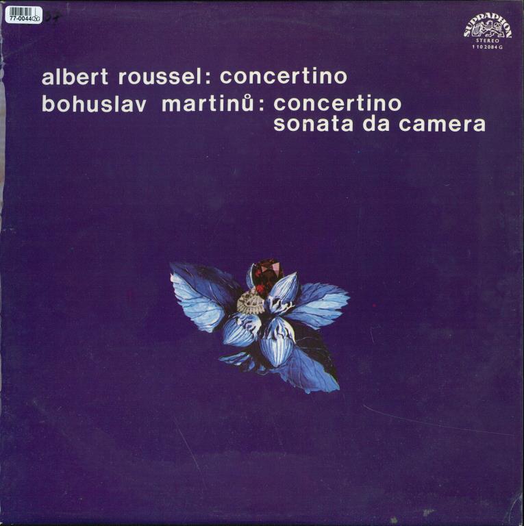 Concertino, Concertino, Sonata da camera