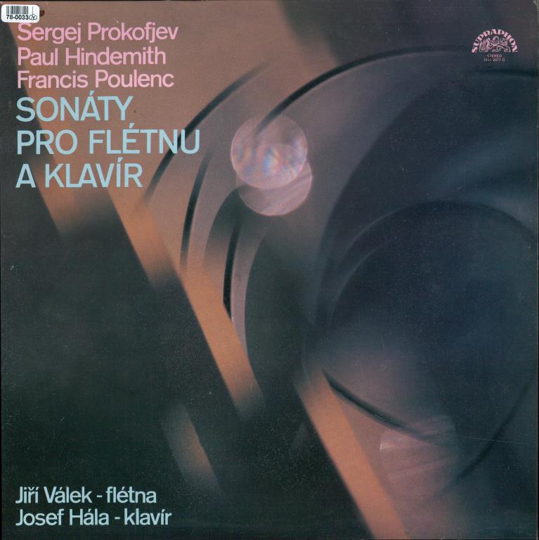 Sergej Prokofjev, Paul Hindemith, Francis Poulenc - Sonáty pro flétnu a klavír