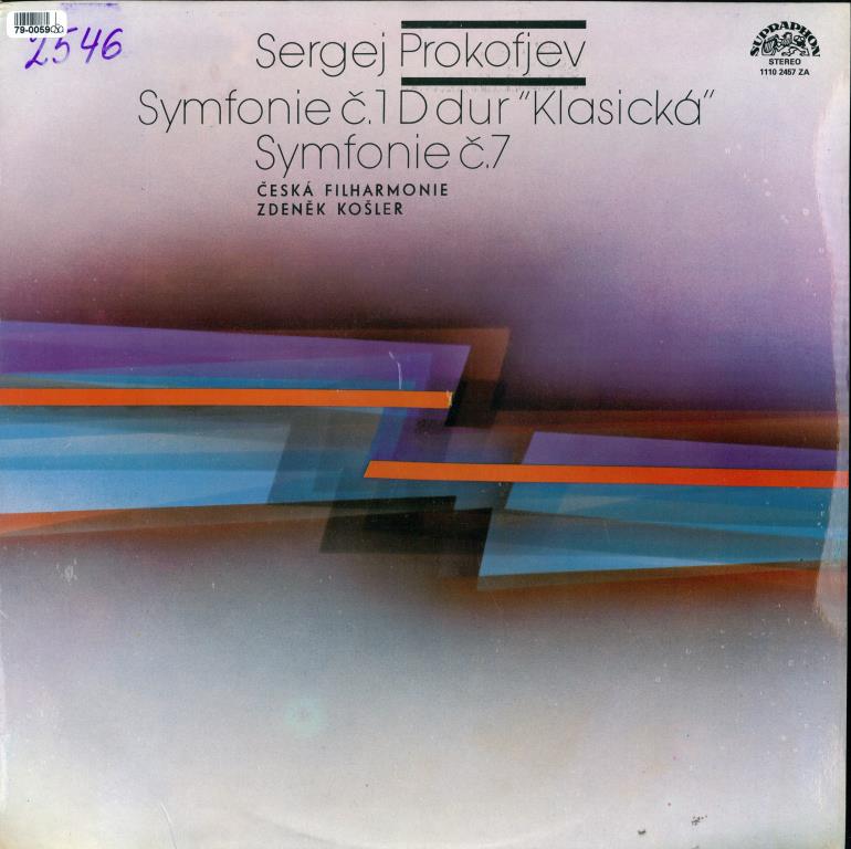 Sergej  Prokofjev - Symfonie č. 1 D dur, Symfonie č. 7