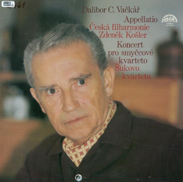 Dalibor C. Vačkář - Appellatio, Koncert pro smyčcové kvarteto