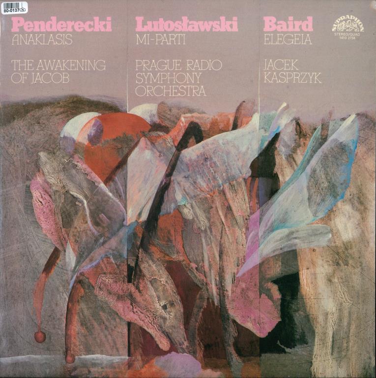 Penderecki - Anaklasis, Lutoslawski - Mi-parti, Baird - Elegeia