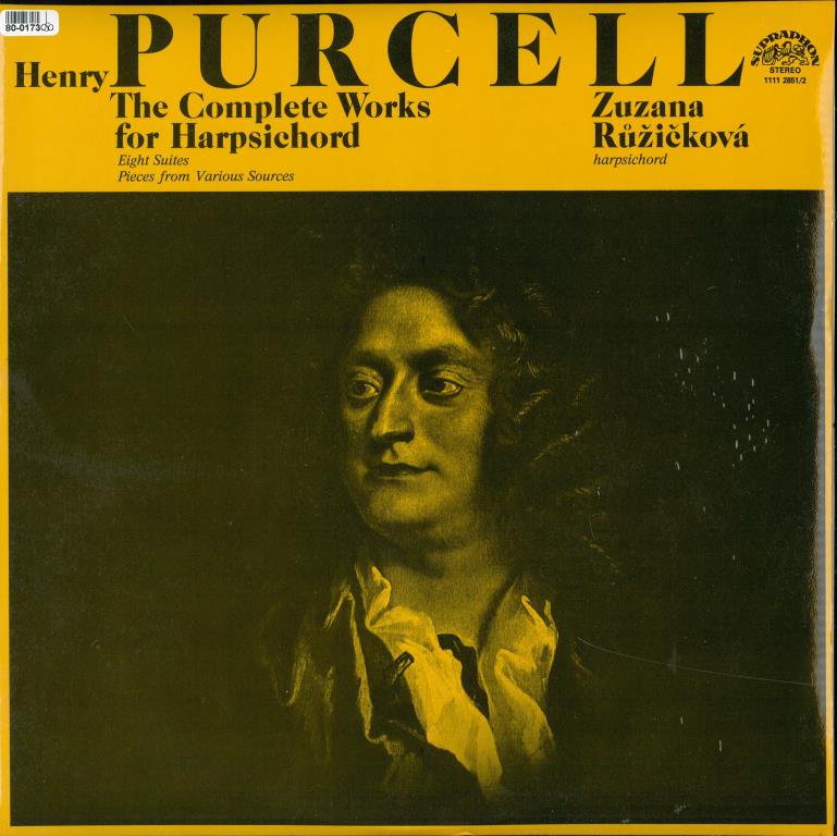 The Complete Works For Harpsichord - Henry Purcell