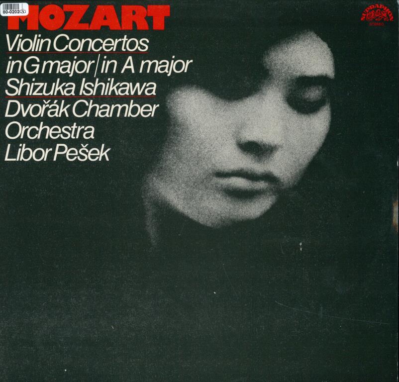 Mozart - Violin concertos in G major / in A major