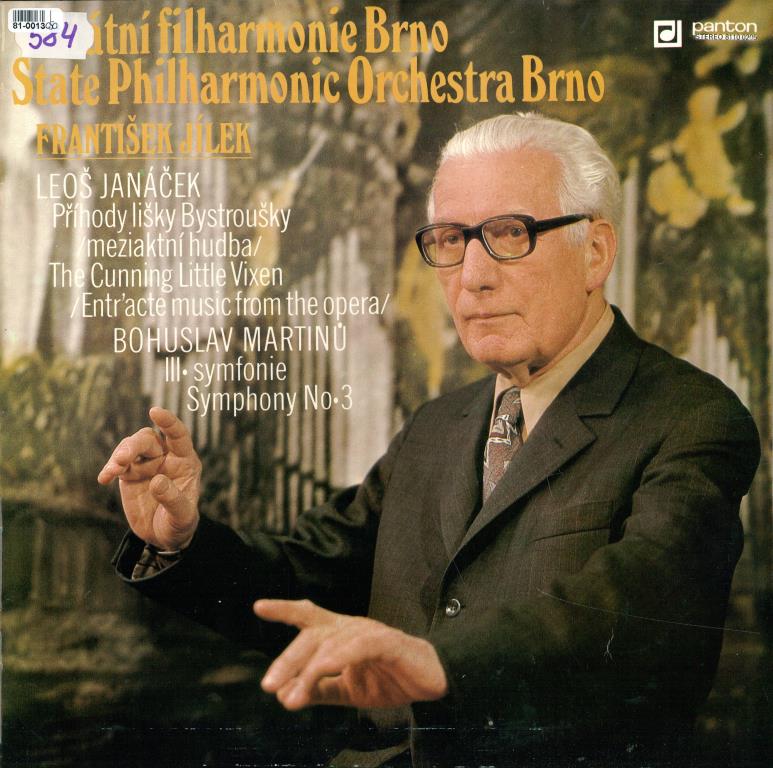 Leoš Janáček - Příhody lišky Bystroušky, Bohuslav Martinů - III. symfonie