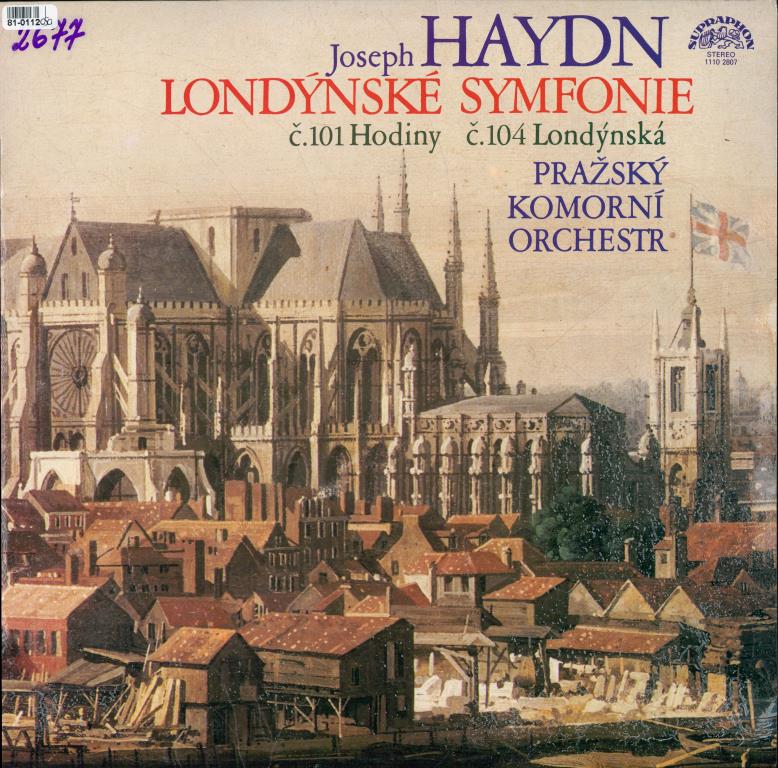 Londýnské Symfonie C.101 Hodiny - C.104 Londýnská - Joseph Haydn