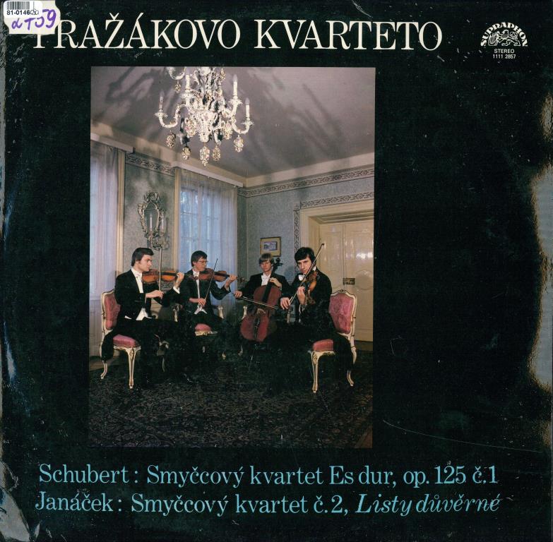 Schubert - Smyčcový kvartet, Janáček - Smyčcový kvartet