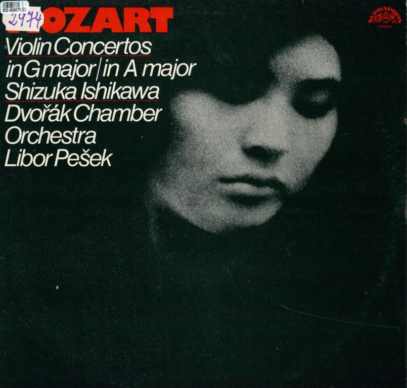 Mozart - Violin concertos in G major / in A major