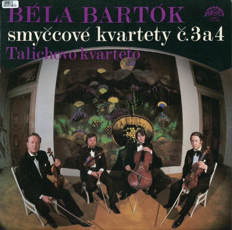 Béla Bartók - Smyčcový kvartet č. 3, č. 4