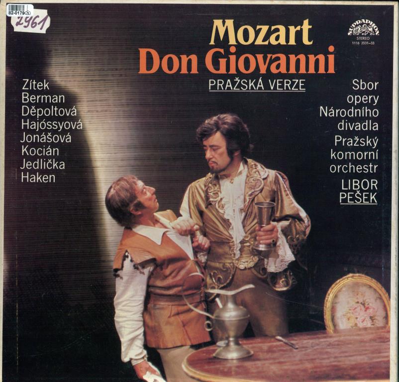 Don Giovanni (Pražská Verze) - Mozart