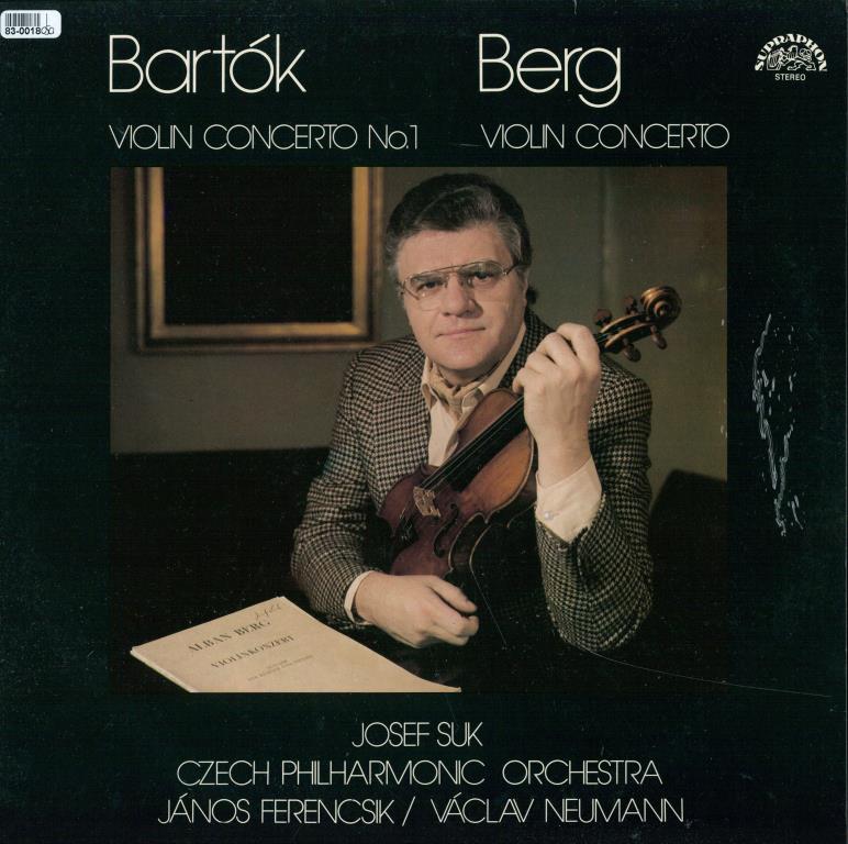 Bartók - Violin concerto No. 1, Berg - Violin concerto