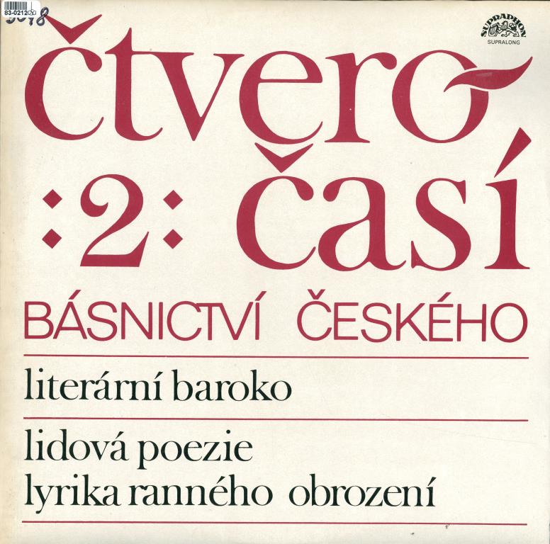 Čtveročasí básnictví Českého (2)